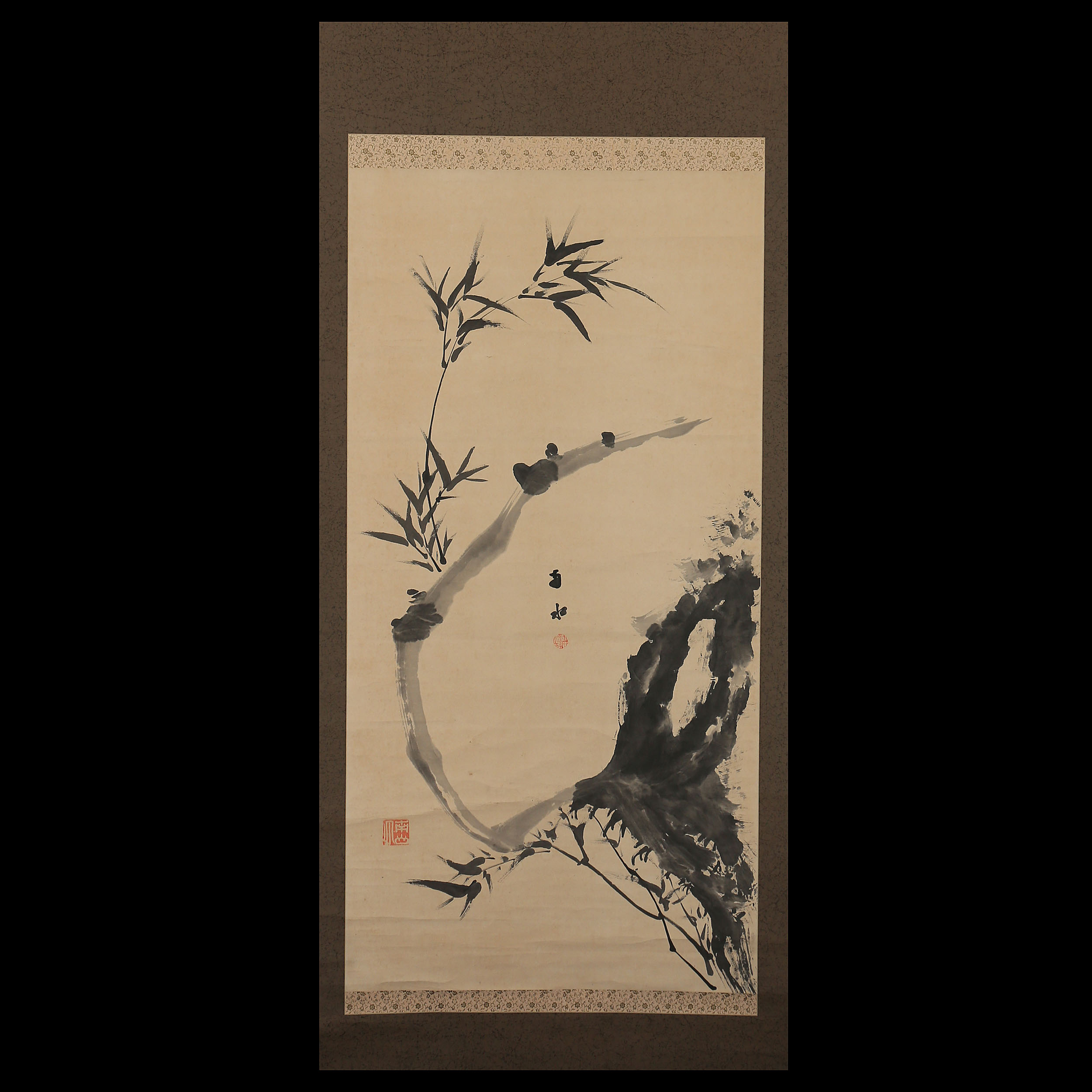 三生軒・猷禅玄達 墨竹図 | 古美術品・中国書画の買取・査定や掛軸の